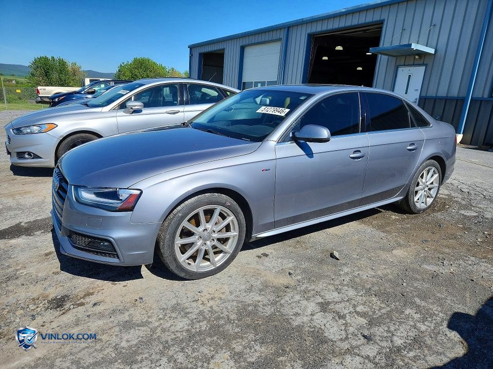 2016 AUDI A4 PREMIUM S-LINE – Lot 51279946 auction photo