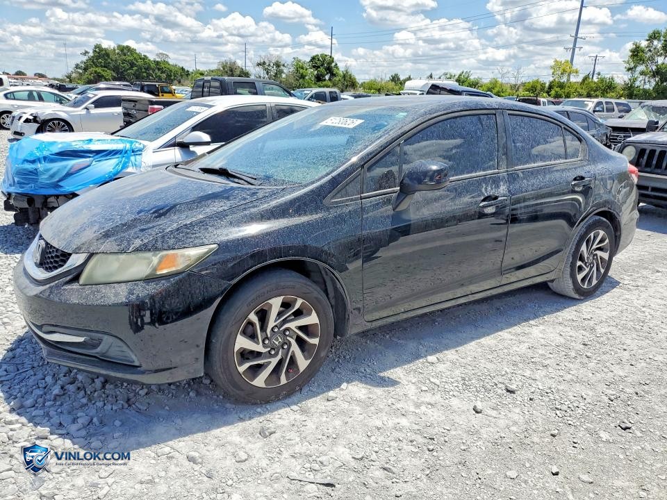 2013 HONDA CIVIC LX – Lot 51280626 auction photo