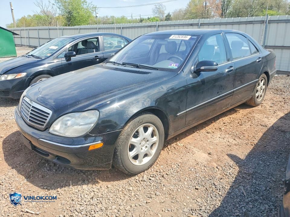 2001 MERCEDES-BENZ S 500 – Lot 51282696 auction photo