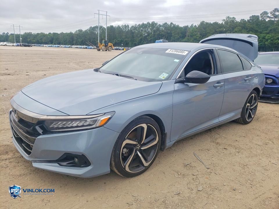 2021 HONDA ACCORD SPORT SE – Lot 51286086 auction photo