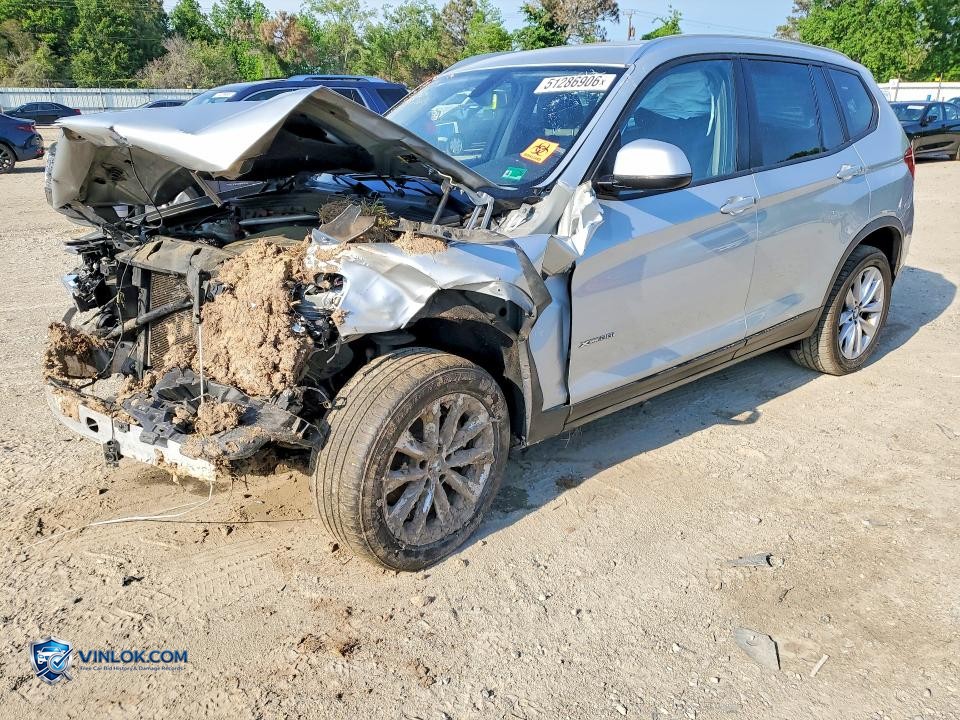 2017 BMW X3 XDRIVE28I – Lot 51286906 auction photo