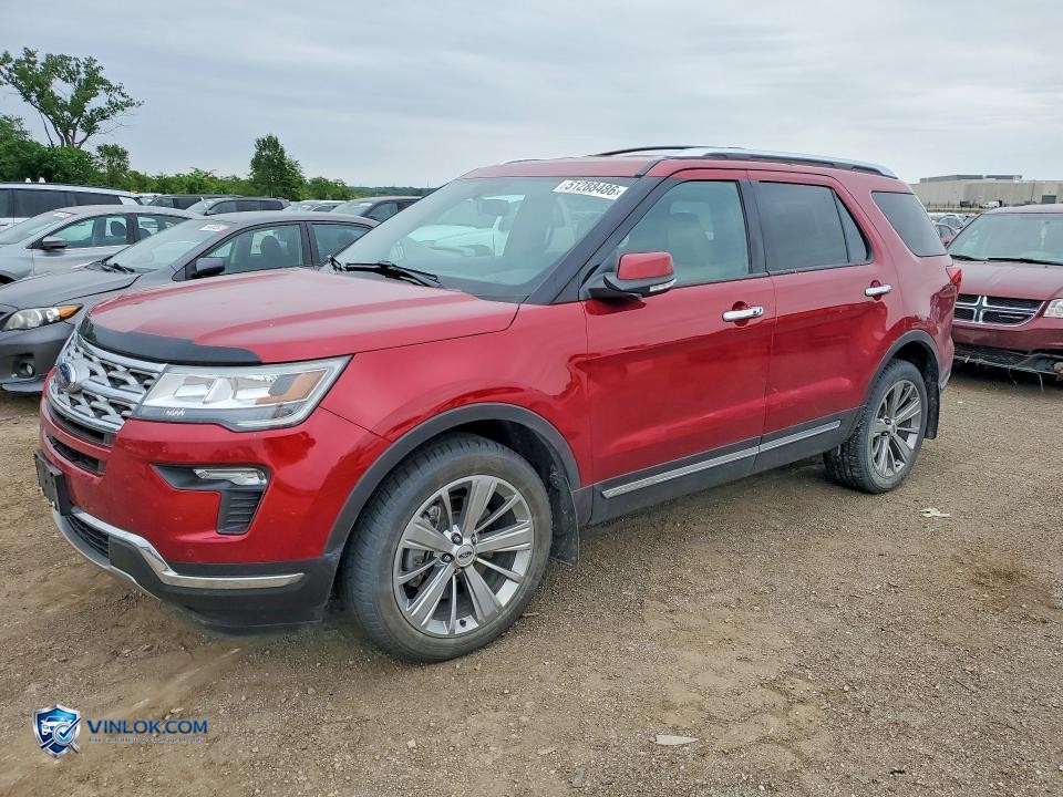 2018 FORD EXPLORER LIMITED – Lot 51288486 auction photo