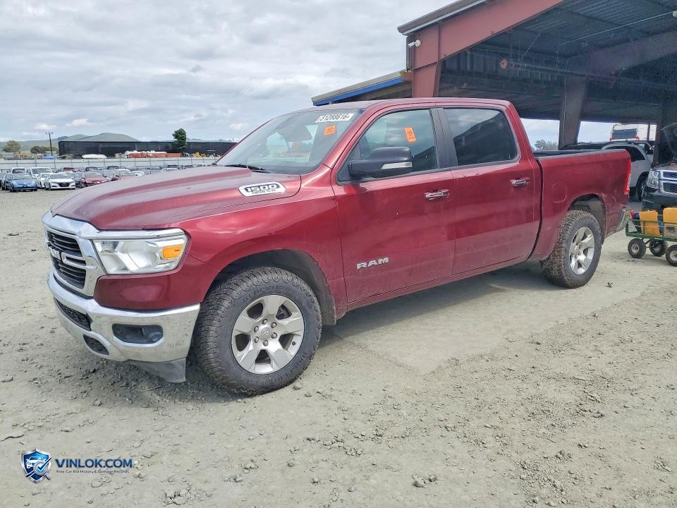 2019 RAM 1500 BIG HORN – Lot 51288616 auction photo