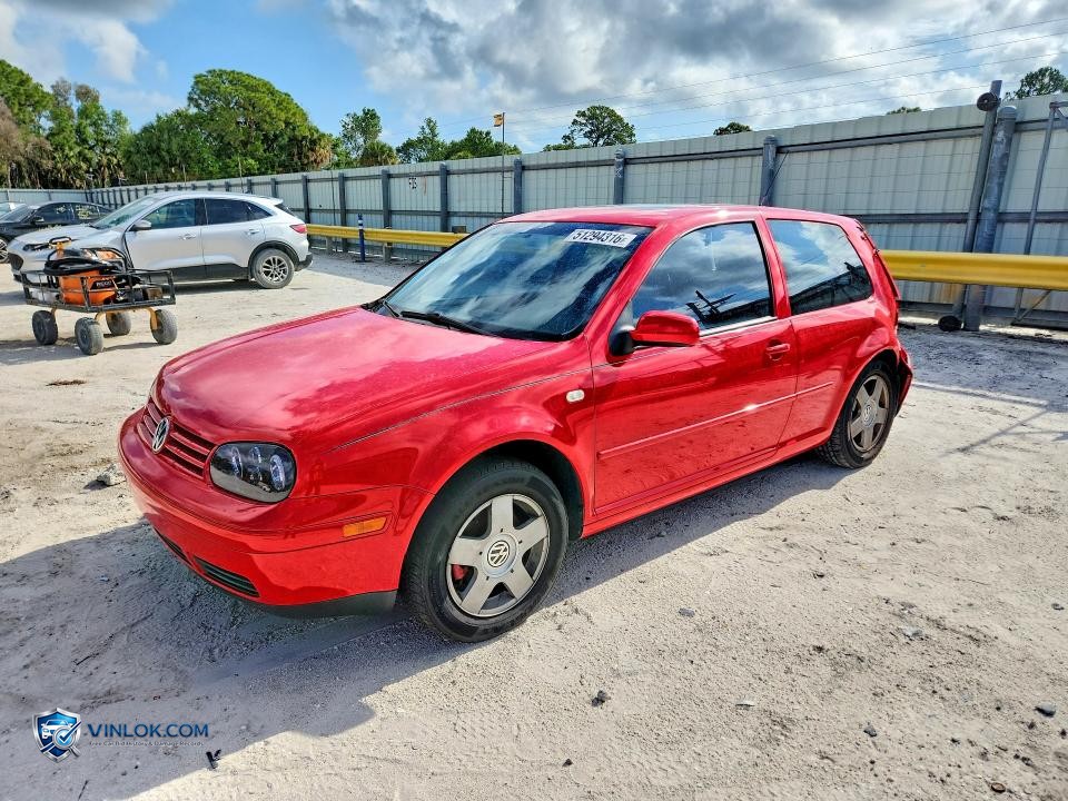 2000 VOLKSWAGEN GTI GLS – Lot 51294316 auction photo