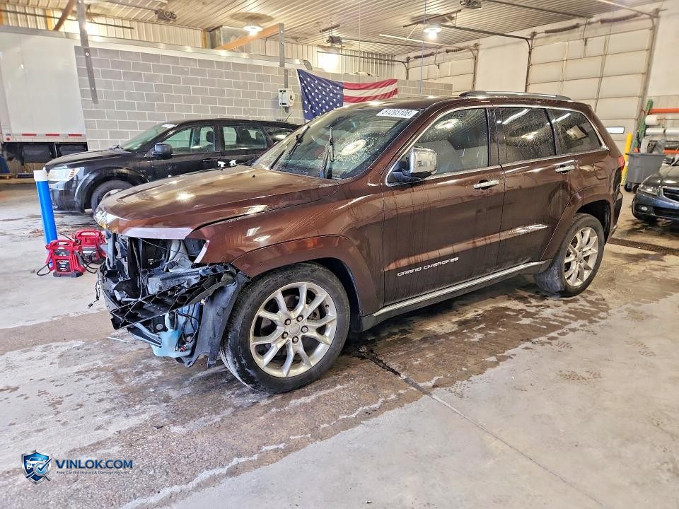 2015 JEEP GRAND CHEROKEE SUMMIT – Lot 51295106 auction photo