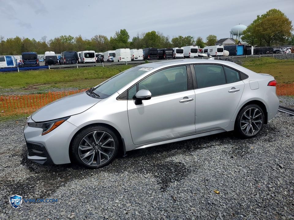 2020 TOYOTA COROLLA SE – Lot 51297116 auction photo