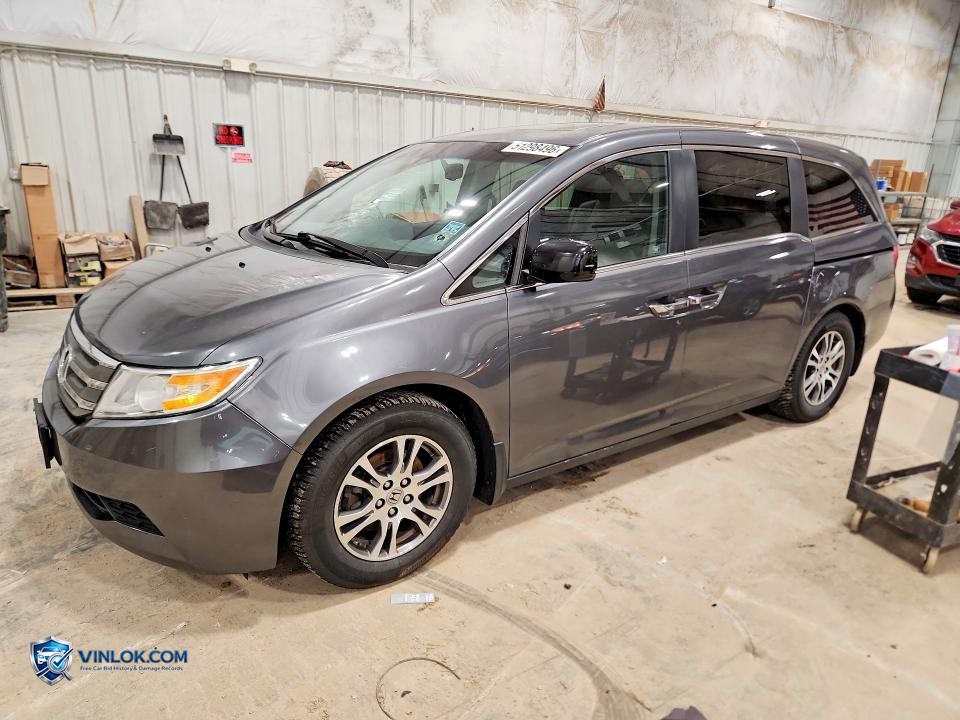 2012 HONDA ODYSSEY EXL – Lot 51298496 auction photo