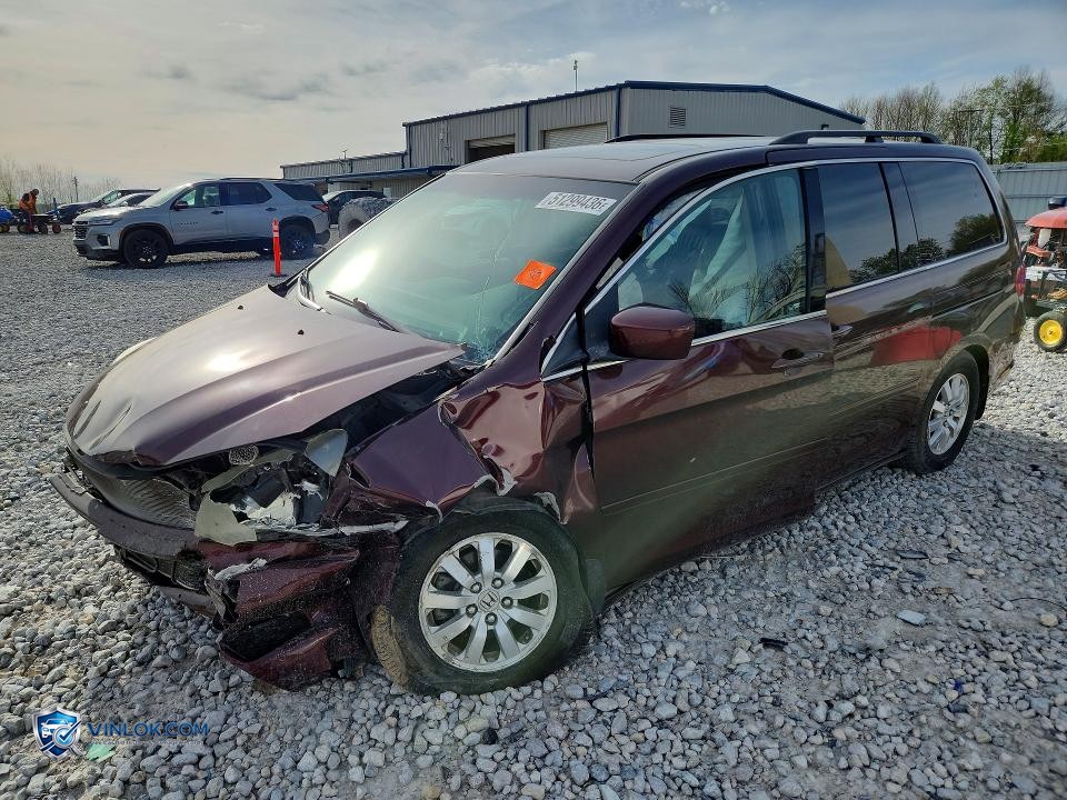 2009 HONDA ODYSSEY EXL – Lot 51299436 auction photo