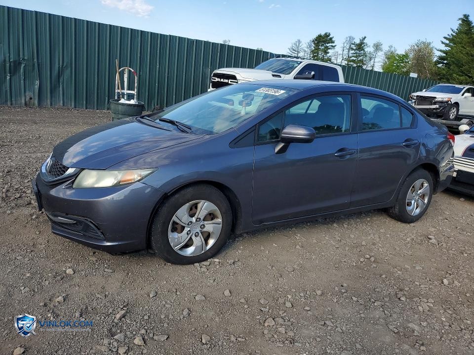 2014 HONDA CIVIC LX – Lot 51303196 auction photo