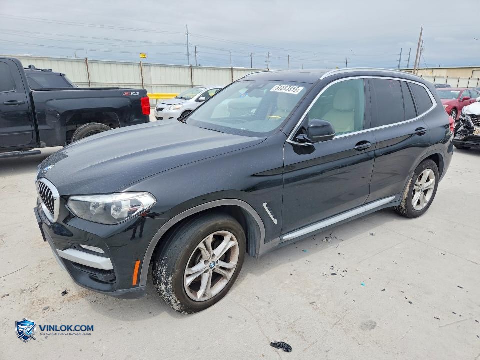 2019 BMW X3 SDRIVE30I – Lot 51303856 auction photo