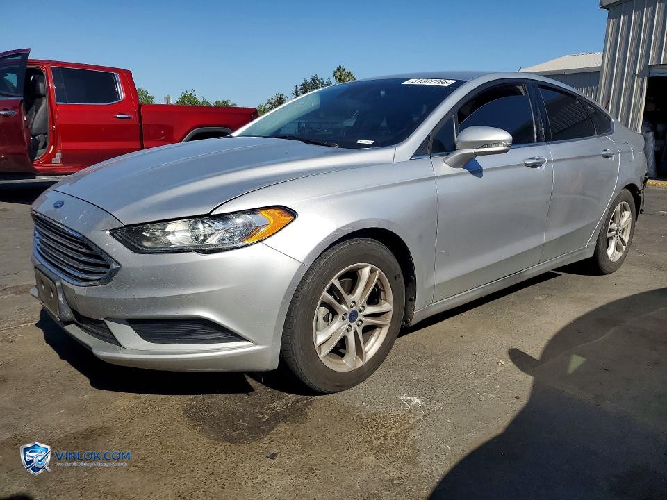 2018 FORD FUSION SE – Lot 51307266 auction photo