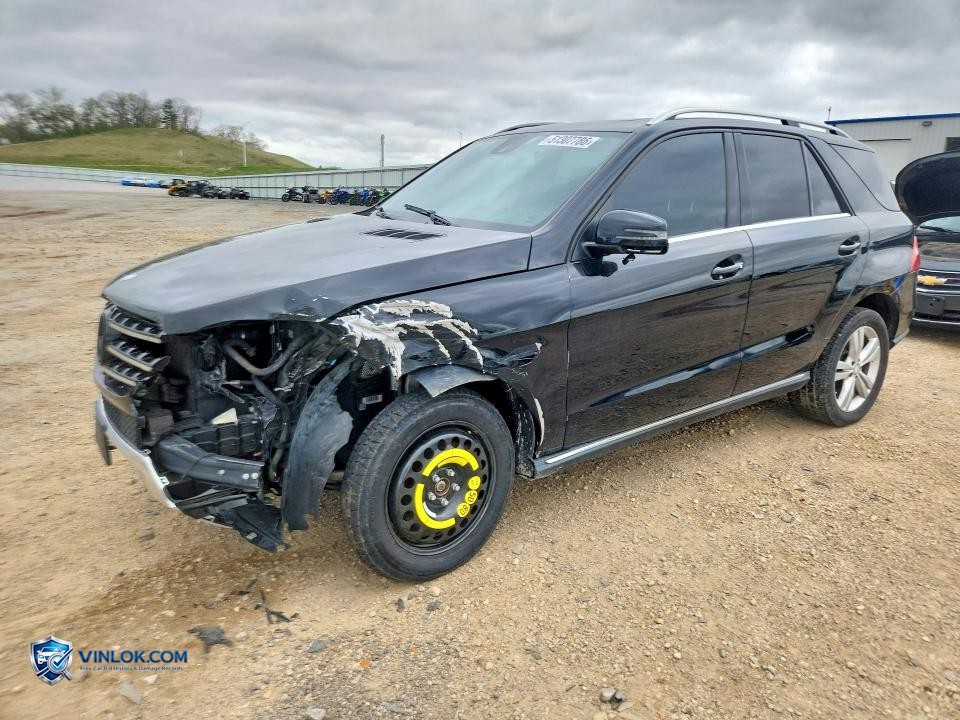 2015 MERCEDES-BENZ ML 350 4MATIC – Lot 51307786 auction photo