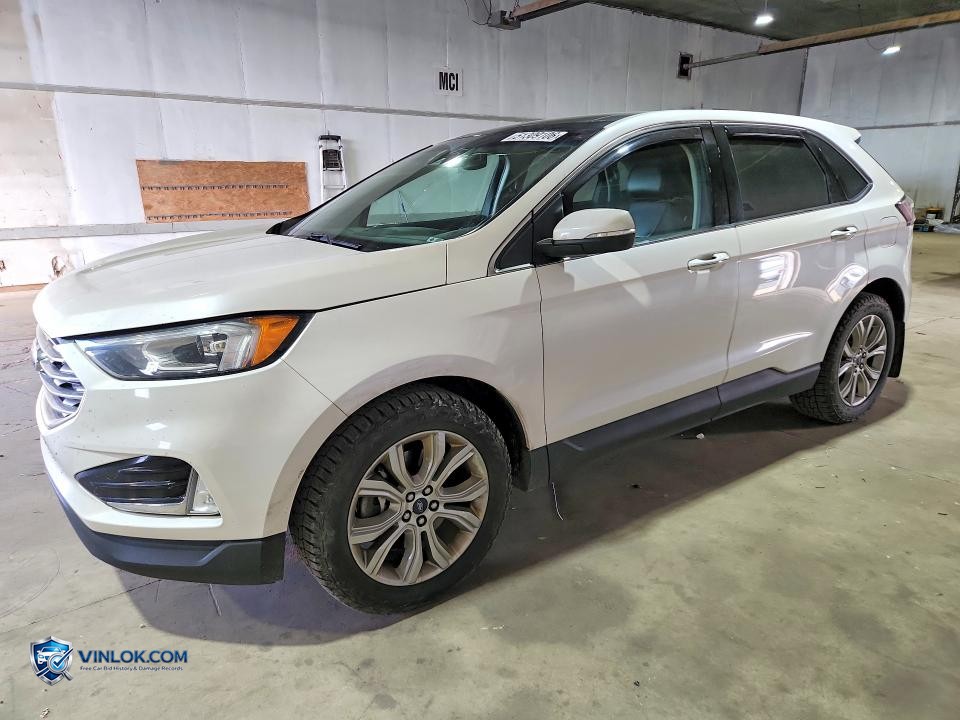 2019 FORD EDGE TITANIUM – Lot 51309106 auction photo