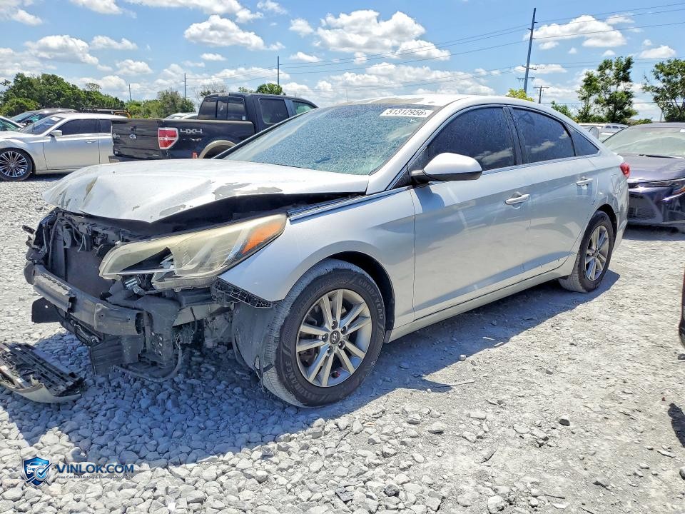 2017 HYUNDAI SONATA SE – Lot 51312956 auction photo