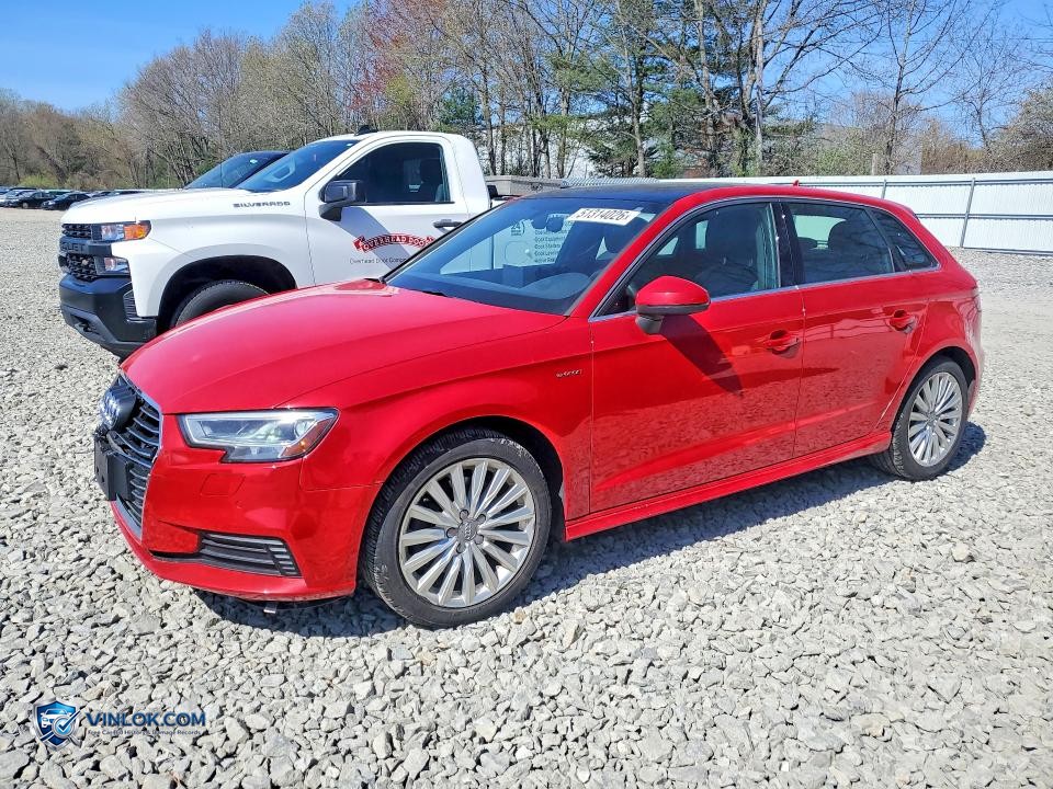 2017 AUDI A3 E-TRON PREMIUM PLUS – Lot 51314026 auction photo