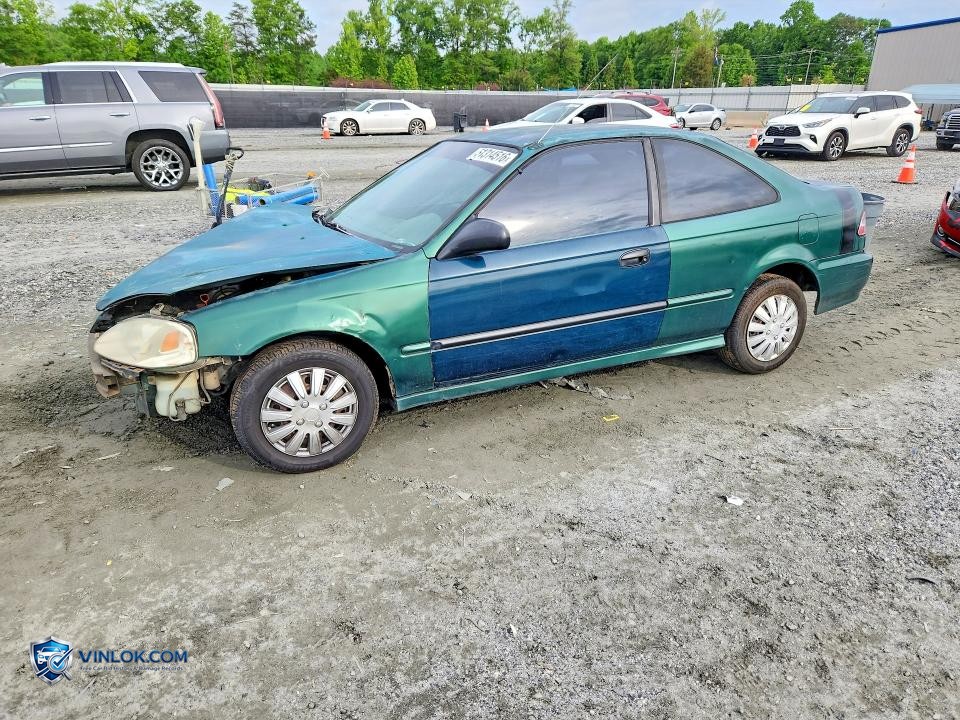 2000 HONDA CIVIC DX – Lot 51314516 auction photo