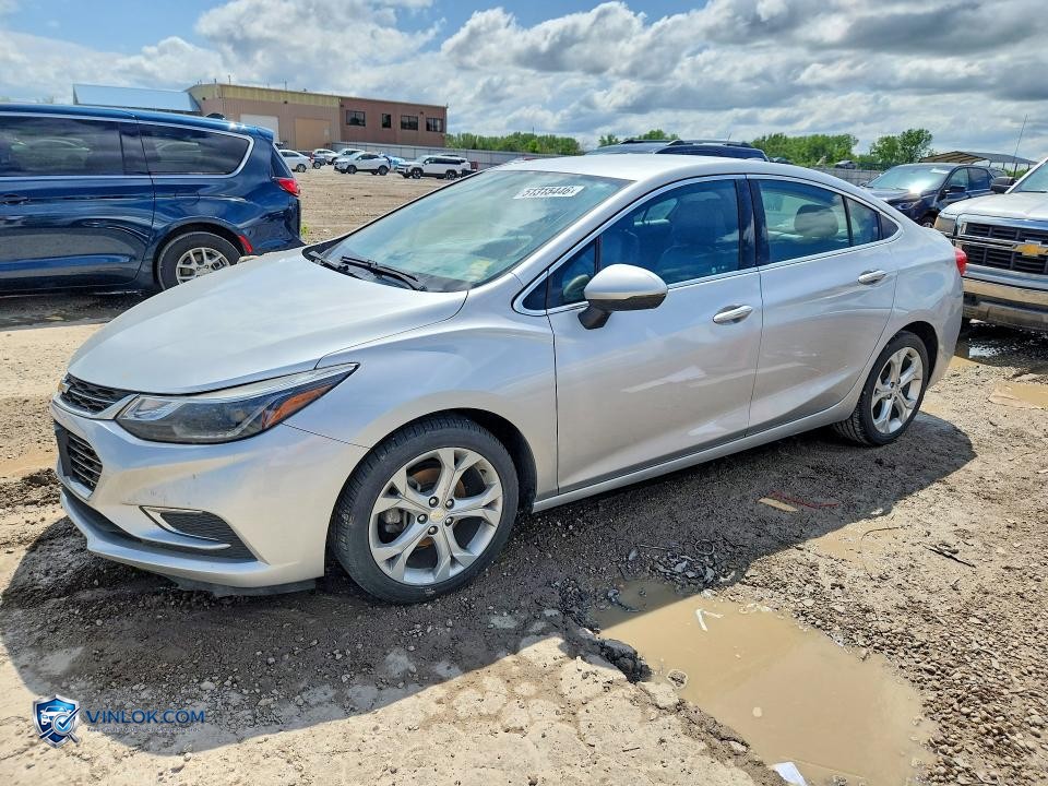 2017 CHEVROLET CRUZE PREMIER – Lot 51315446 auction photo