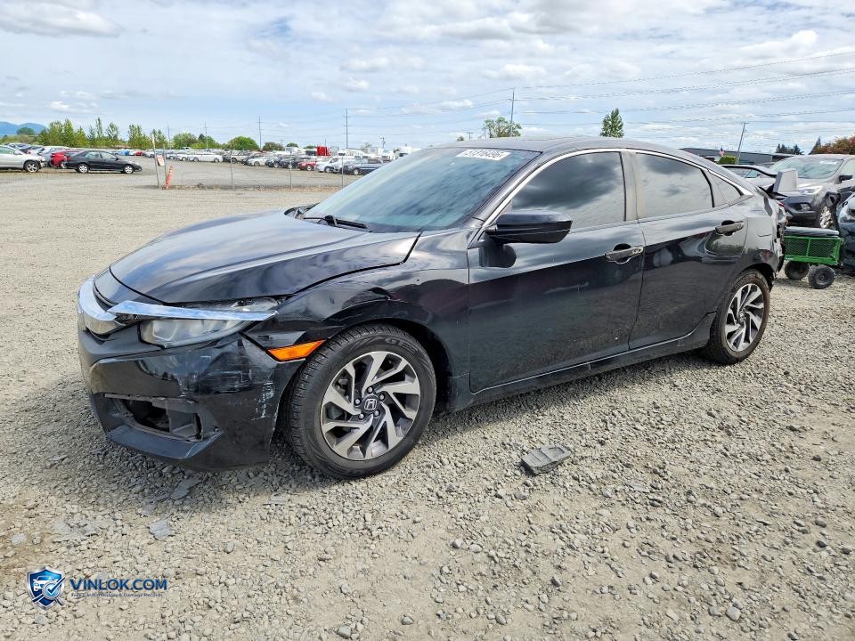 2017 HONDA CIVIC EX – Lot 51316496 auction photo