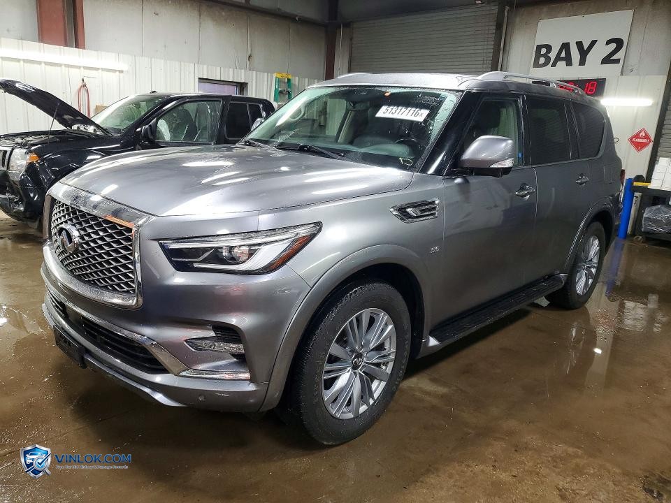 2019 INFINITI QX80 LUXE – Lot 51317116 auction photo