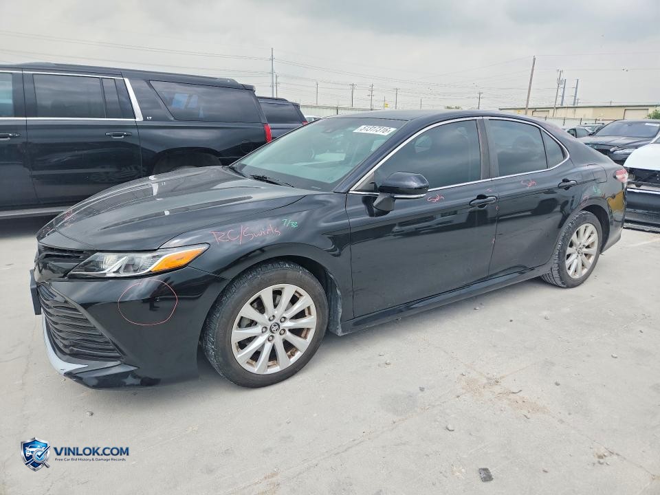 2018 TOYOTA CAMRY – Lot 51317316 auction photo