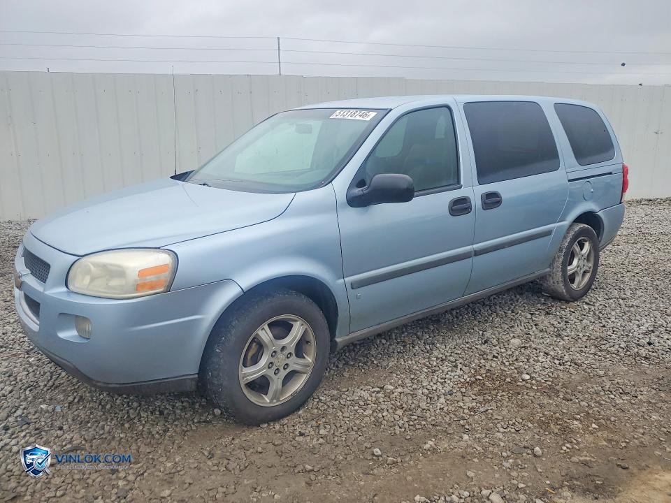 2007 CHEVROLET UPLANDER LS – Lot 51318746 auction photo