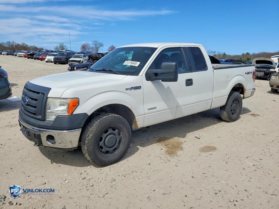 2012 FORD F150 SUPER CAB – Lot 51319046 auction photo