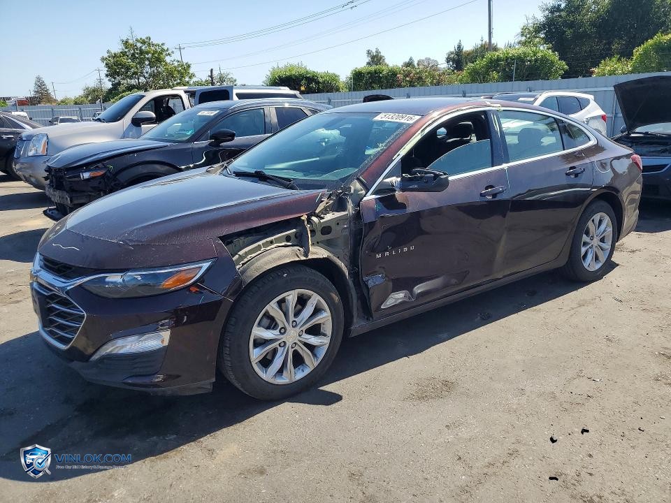 2020 CHEVROLET MALIBU LT – Lot 51320916 auction photo