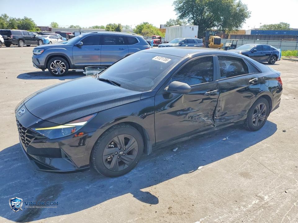 2022 HYUNDAI ELANTRA SEL – Lot 51321706 auction photo