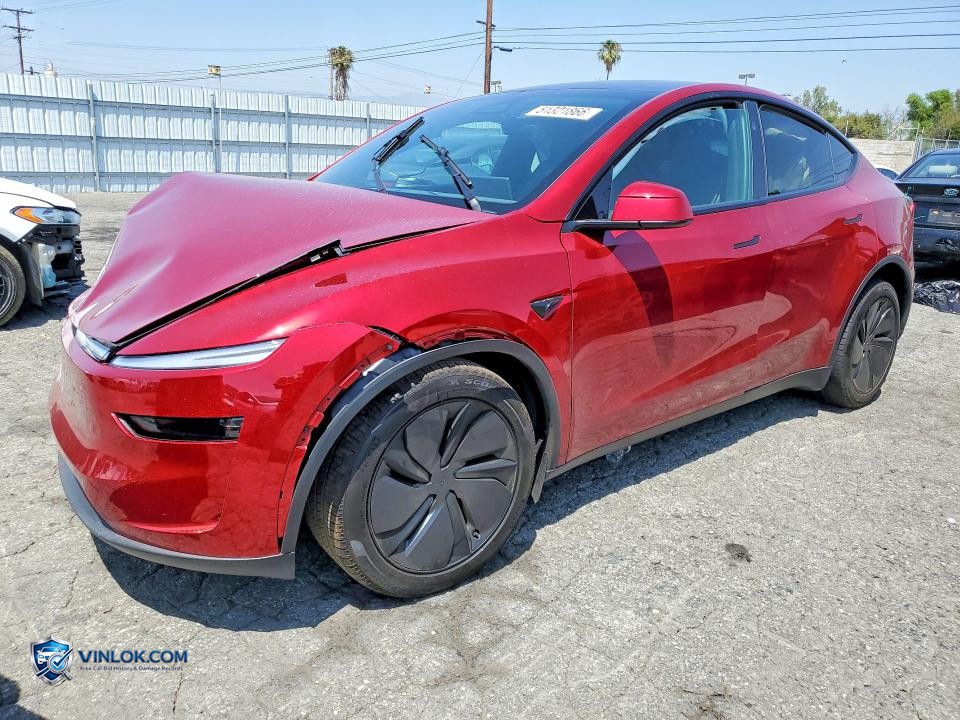2026 TESLA MODEL Y – Lot 51321866 auction photo
