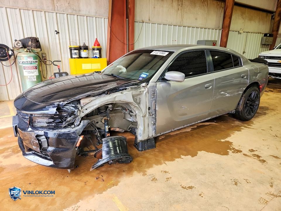 2018 DODGE CHARGER SXT – Lot 51321996 auction photo