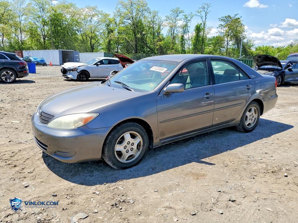 2003 TOYOTA CAMRY LE V6 – Lot 51323606 auction photo