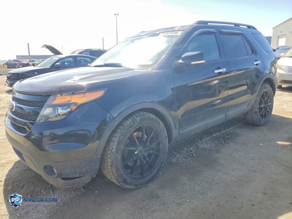 2013 FORD EXPLORER SPORT – Lot 51324036 auction photo