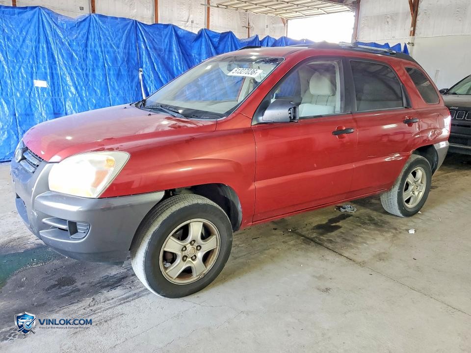 2007 KIA SPORTAGE LX – Lot 51327036 auction photo