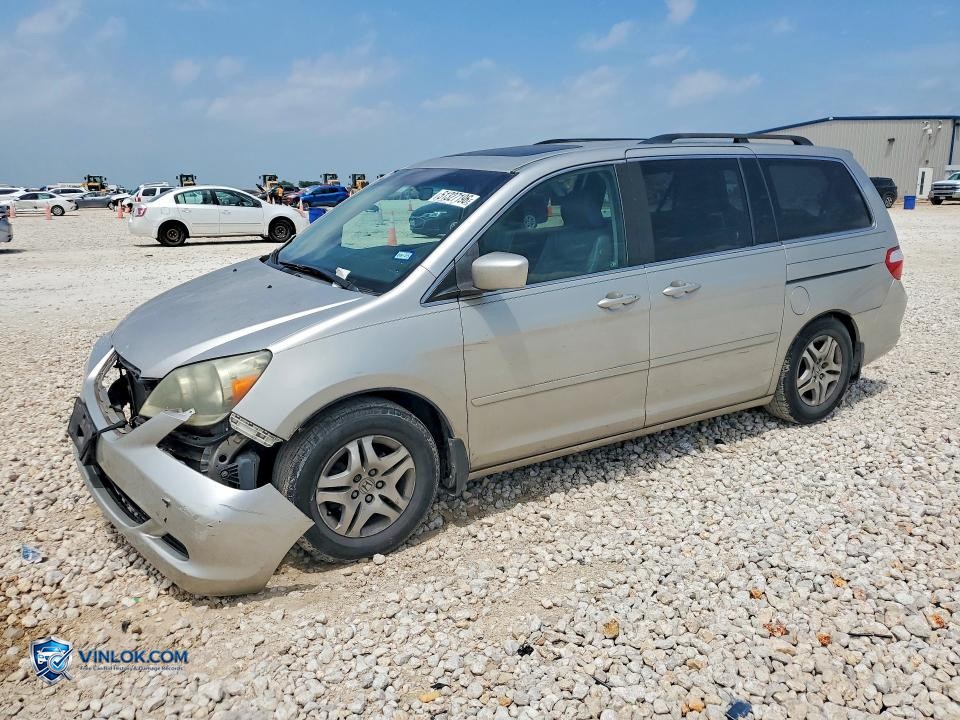 2007 HONDA ODYSSEY EXL – Lot 51327196 auction photo