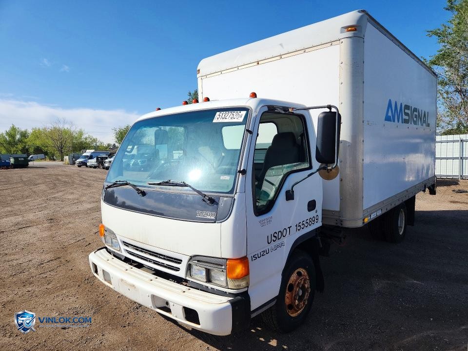 2000 ISUZU NPR BOX TRUCK – Lot 51327536 auction photo