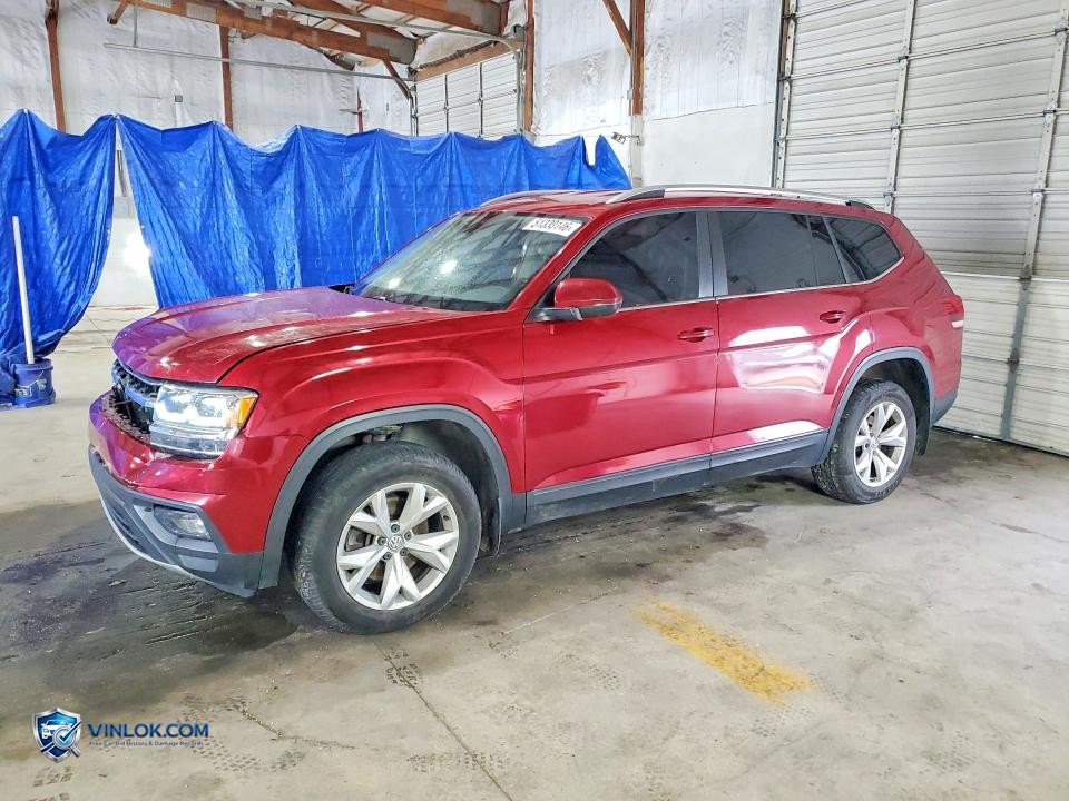 2018 VOLKSWAGEN ATLAS SE – Lot 51330146 auction photo