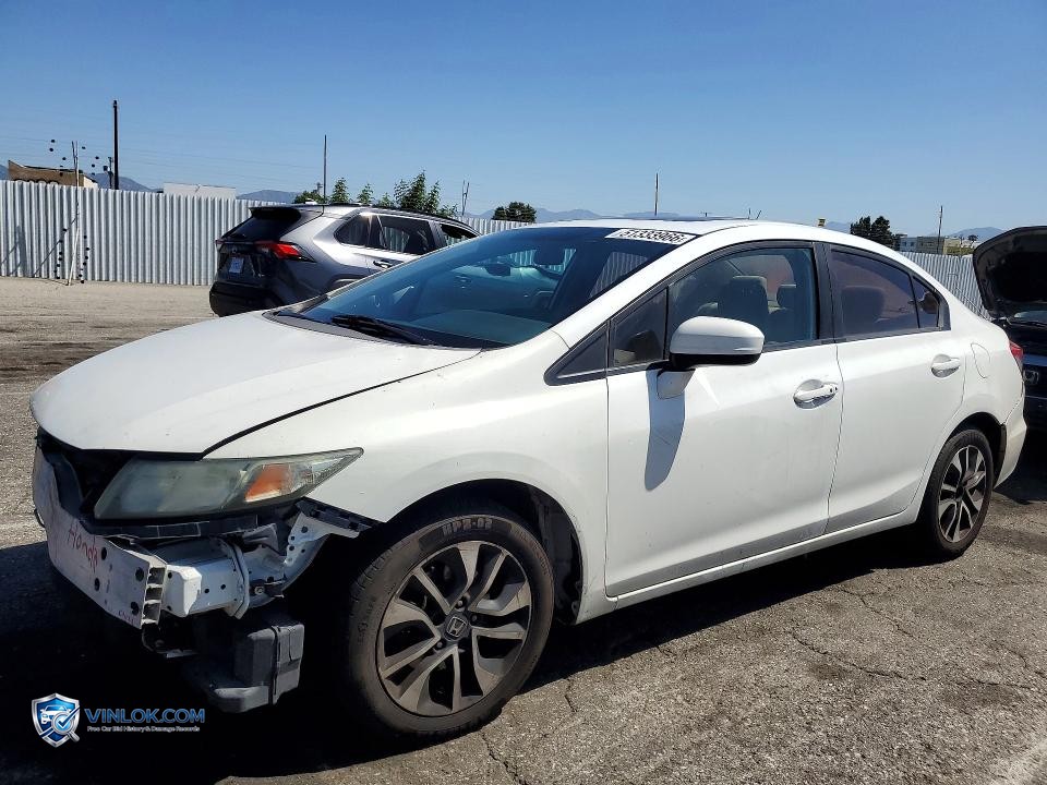 2014 HONDA CIVIC – Lot 51333966 auction photo