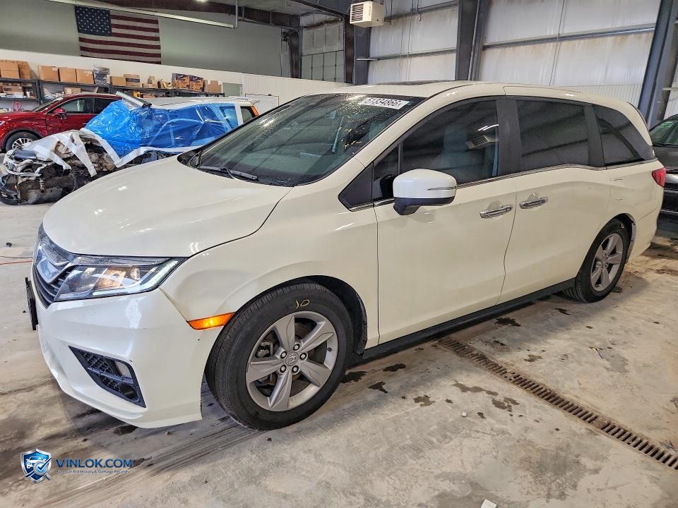 2019 HONDA ODYSSEY EXL – Lot 51334866 auction photo