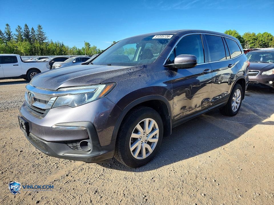 2020 HONDA PILOT LX – Lot 51335726 auction photo