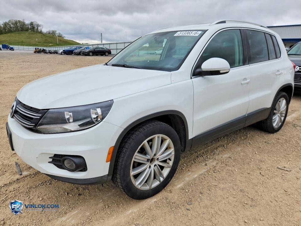 2015 VOLKSWAGEN TIGUAN S – Lot 51336516 auction photo