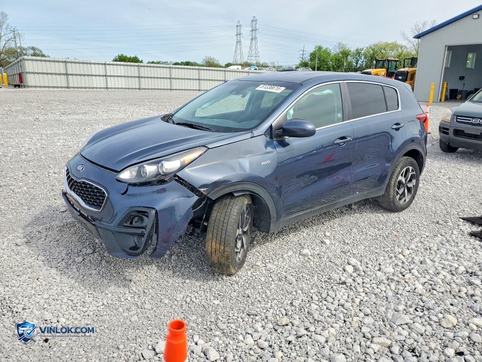 2021 KIA SPORTAGE LX – Lot 51336616 auction photo