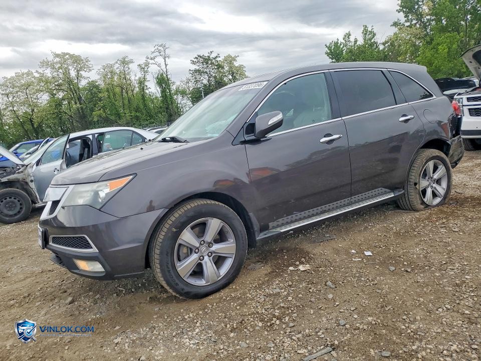 2012 ACURA MDX TECHNOLOGY – Lot 51337096 auction photo