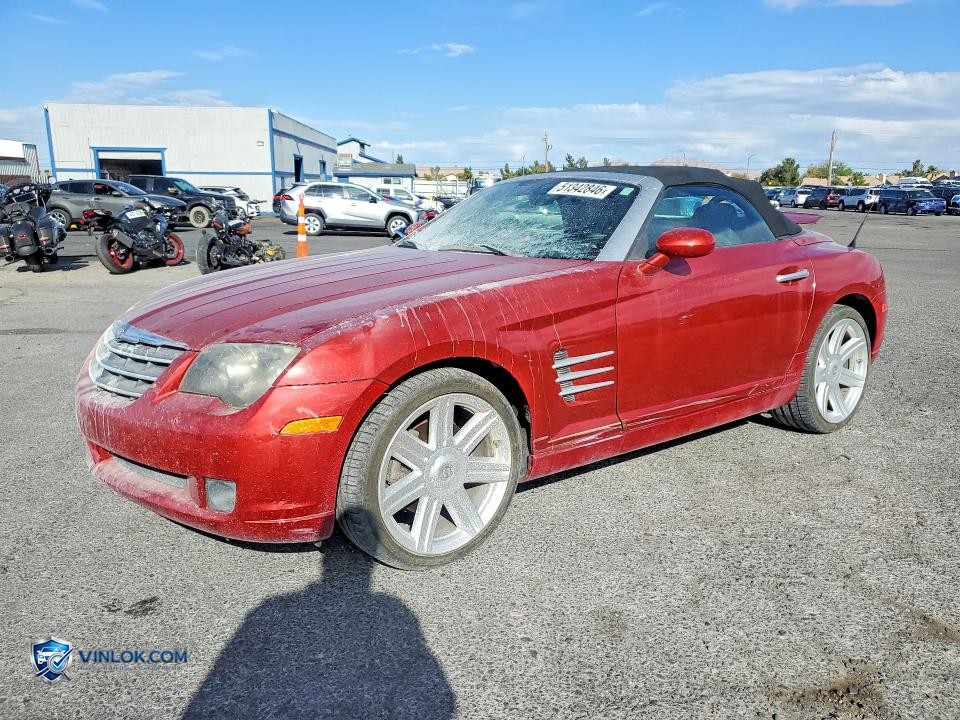 2005 CHRYSLER CROSSFIRE LIMITED – Lot 51342846 auction photo