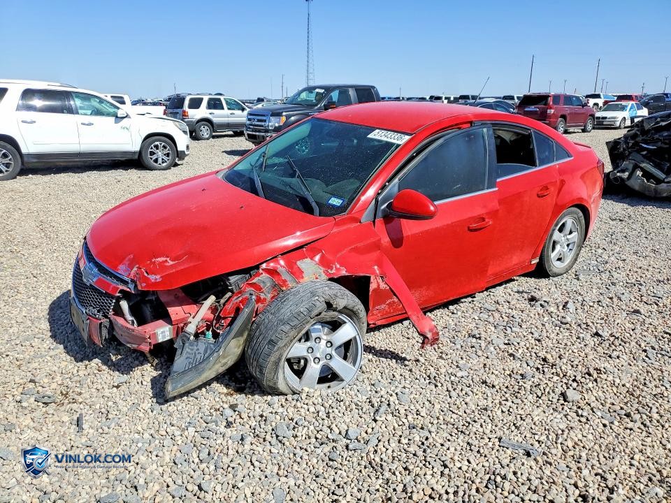 2014 CHEVROLET CRUZE LT – Lot 51343336 auction photo
