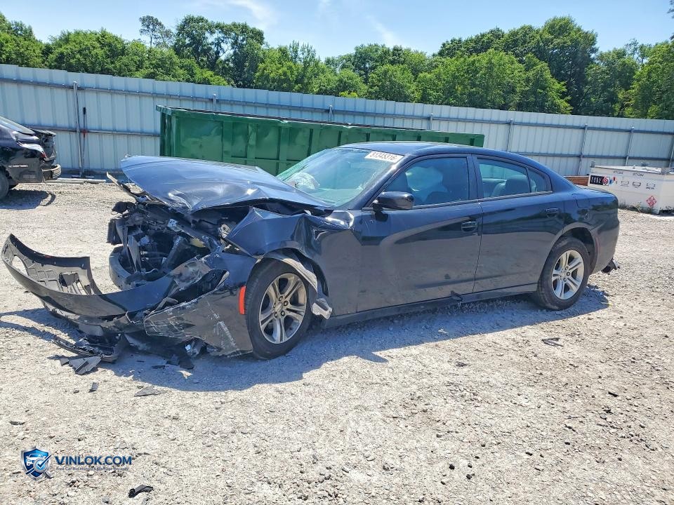 2019 DODGE CHARGER SXT – Lot 51345316 auction photo