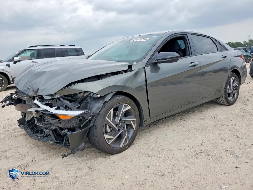 2025 HYUNDAI ELANTRA SEL SPORT – Lot 51348206 auction photo