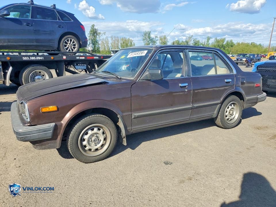 1983 HONDA CIVIC – Lot 51349356 auction photo