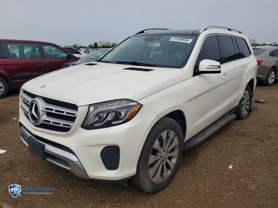 2017 MERCEDES-BENZ GLS 450 4MATIC – Lot 51349686 auction photo