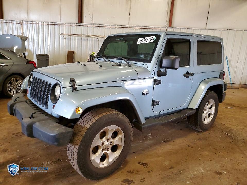 2012 JEEP WRANGLER SAHARA – Lot 51349796 auction photo