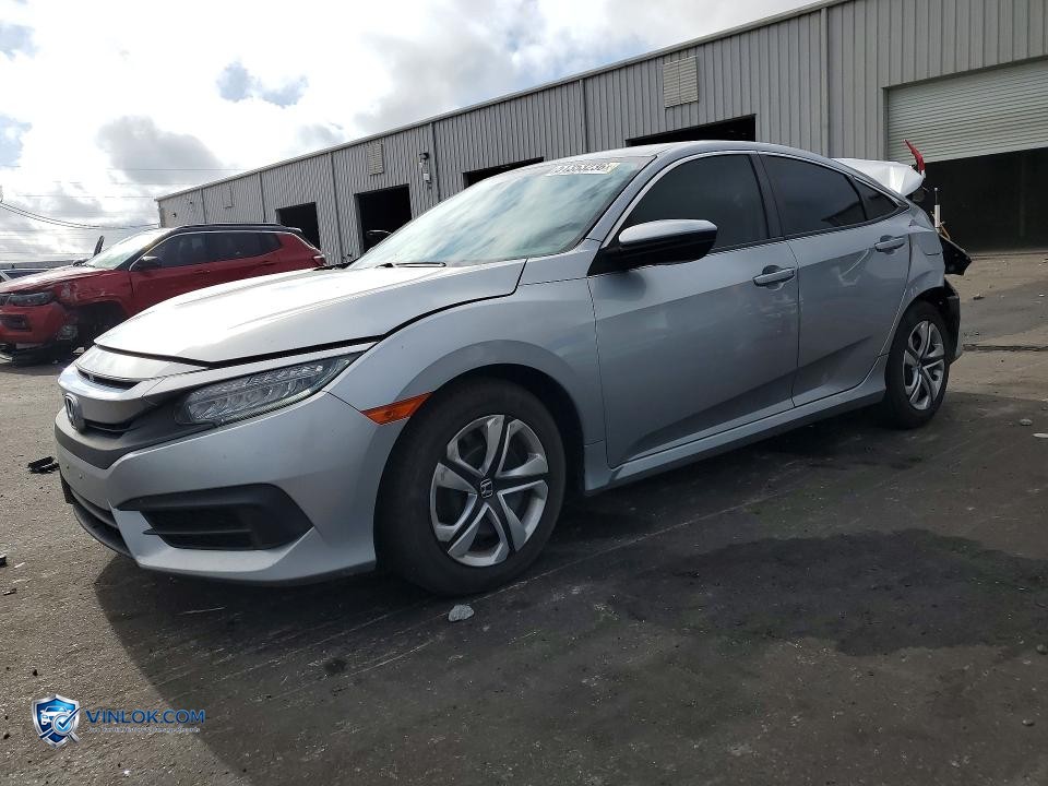 2016 HONDA CIVIC LX – Lot 51353236 auction photo